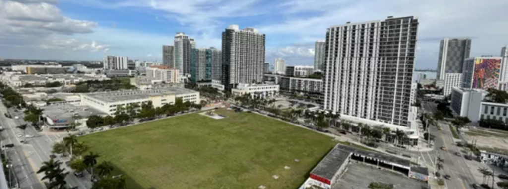 Developers are working to build up Midtown as a natural connection between Wynwood and the Design District_Photo Credit Bisnow 1170x435