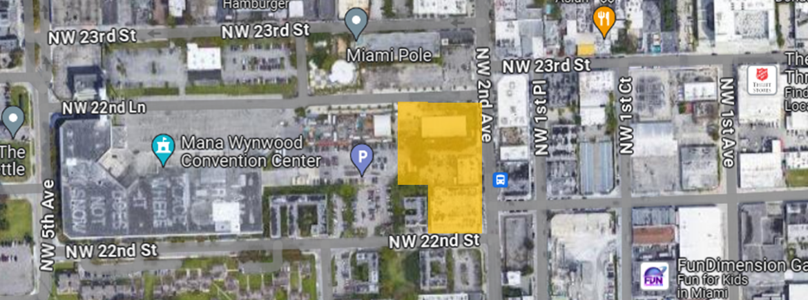 2200 and 2230 Northwest Second Avenue and 224 Northwest 22nd Lane in Wynwood_Image Credit Google Maps 1170x435