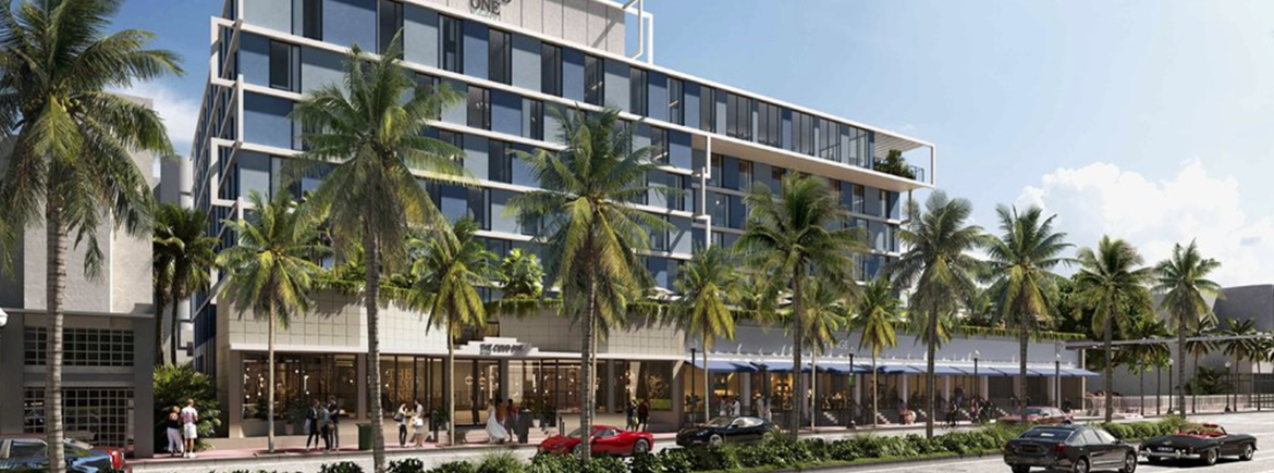 Rendering of Cloud One Hotel in Miami Beach_Image Credit Arquitectonica 1170x435